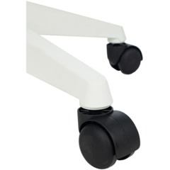 Кресло 0MX_VB_Echair-396W (LT) сетка/ткань черный пластик белый - фото 6