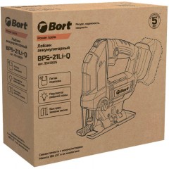 Электролобзик аккумуляторный BORT BPS-21Li-Q (без АКБ и ЗУ) (93413625) Электролобзик аккумуляторный BORT BPS-21Li-Q (без АКБ и ЗУ) (93413625) - фото 13