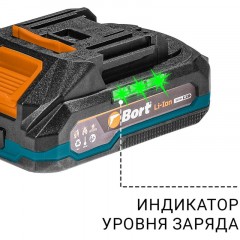 Дрель-шуруповерт аккумуляторная Bort BAB-21S (2x2Ач+ЗУ) (93414912) Дрель-шуруповерт аккумуляторная Bort BAB-21S (2x2Ач+ЗУ) (93414912) - фото 9