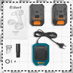 Гайковерт аккумуляторный Bort BSR-21U (2x4Ач+ЗУ) (93418477) - фото 10