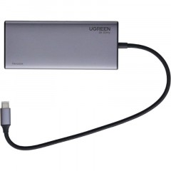 Разветвитель USB UgreenCM639(35588)Revodok8in1 4K@60HzHDMI/VGA/USB-C;A/PDср Разветвитель USB UgreenCM639(35588)Revodok8in1 4K@60HzHDMI/VGA/USB-C;A/PDср - фото 3