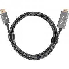 Кабель Telecom (TA561M-1.8M) DisplayPort M-> HDMI M 4K@60Hz 1.8m оплетка Кабель Telecom (TA561M-1.8M) DisplayPort M-> HDMI M 4K@60Hz 1.8m оплетка - фото 6