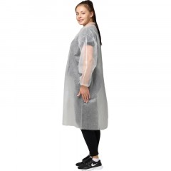 Халат на липучках, (20 гр), р.XL ,белый, (5 шт/упак) Халат на липучках, (20 гр), р.XL ,белый, (5 шт/упак) - фото 2