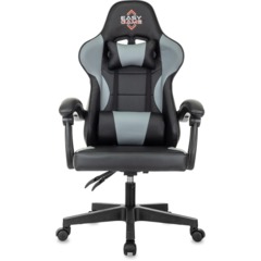 Кресло VB_Echair Easy Game-907 LT PU экокожа черный/серый, пластик - фото 3