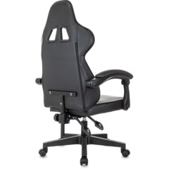 Кресло VB_Echair Easy Game-907 LT PU экокожа черный/серый, пластик - фото 6