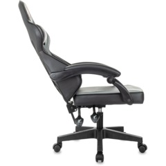 Кресло VB_Echair Easy Game-907 LT PU экокожа черный/серый, пластик - фото 7