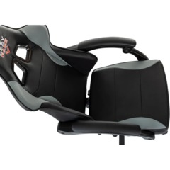 Кресло VB_Echair Easy Game-907 LT PU экокожа черный/серый, пластик - фото 8