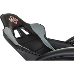 Кресло VB_Echair Easy Game-907 LT PU экокожа черный/серый, пластик - фото 9