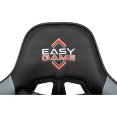 Кресло VB_Echair Easy Game-907 LT PU экокожа черный/серый, пластик - фото 12