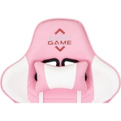 Кресло VB_Echair Easy Game-907 LT PU экокожа розовый/белый, пластик - фото 7