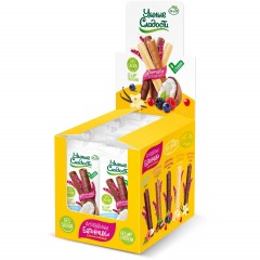 Батончик Умные сладости с кокос нач в глазур вит б/с б/фр б/гл 20г 20шт/уп