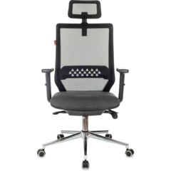 Кресло VB_EChair 663 TC-H/SL черный TW-01 38-418 сетка/ткань - фото 2