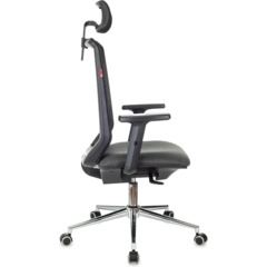 Кресло VB_EChair 663 TC-H/SL черный TW-01 38-418 сетка/ткань - фото 3