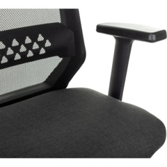 Кресло VB_EChair 663 TC-H/SL черный TW-01 38-418 сетка/ткань - фото 4