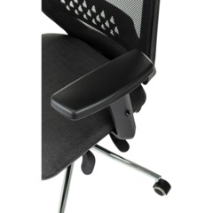 Кресло VB_EChair 663 TC-H/SL черный TW-01 38-418 сетка/ткань - фото 6