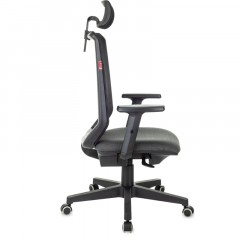 Кресло VB_EChair 663 TC-H черный TW-01 38-418 сетка/ткань Кресло VB_EChair 663 TC-H черный TW-01 38-418 сетка/ткань - фото 3