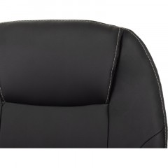 Кресло VB_EChair 668 TPU/SL черный экокожа крестов.металл хром Кресло VB_EChair 668 TPU/SL черный экокожа крестов.металл хром - фото 8