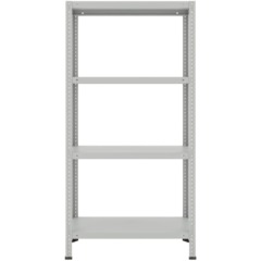 Стеллаж металлический Ульт_Everest Lite-30-30/75/150-4 (RAL 7035) - фото 5