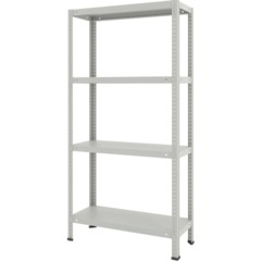 Стеллаж металлический Ульт_Everest Lite-30-30/75/150-4 (RAL 7035) - фото 9