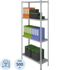Стеллаж металлический Cobalt Shelf MS180KD/80x30/4