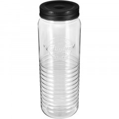 Банка круглая с эмбоссингом original 2л (черный)