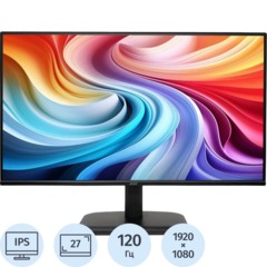 Монитор Acer EK271Gbi (UM.HE1CD.G01)27/FHD/IPS/120Hz/250cd/1ms/HDMI/VGA