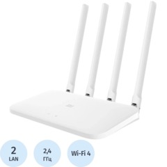 Маршрутизатор Xiaomi Mi Router 4C (белый) RU (DVB4428GL)