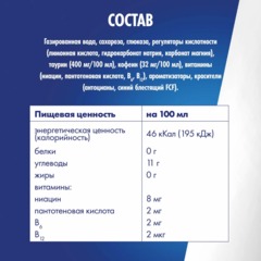 Напиток энергетический Red Bull Черника, ж/б 0,25л - фото 3