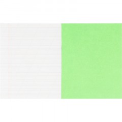 Тетрадь в зеленом офсете 12 л., косая линия уп. по 20 шт.,100% белизна - фото 7