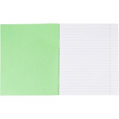 Тетрадь в зеленом офсете 18л, линия  уп. по 20 шт./запайка,100% белизна - фото 6