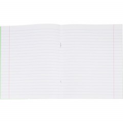 Тетрадь в зеленом офсете 18л, линия  уп. по 20 шт./запайка,100% белизна - фото 7