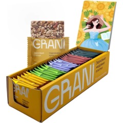 Зерновые плитки медовые GRANI ассорти 7гx30шт/уп 880690/880744 - фото 3
