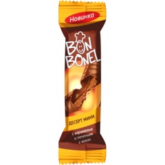 Конфеты BON BONEL десерт мини с карамелью, печеньем и какао, 1кг - фото 2
