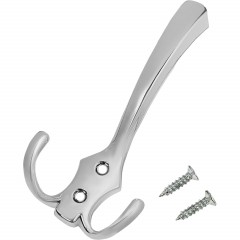 Вешалка настенная УЗК_Крючок трехрожковый СТАНДАРТ 306 А CP (15844),хром