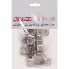 Петля УЗК_StahlBuro 11,7х6,2 1111 Clip-On внутренняя с дов(15908) компл-2шт - фото 6
