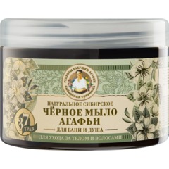 Мыло РБА Агафьи для бани черное Травы и сборы 500 мл