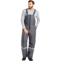Полукомбинезон зим муж з47 серый 136-140/194-200 - фото 10