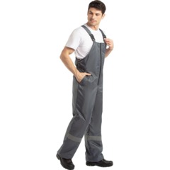 Костюм зим муж (куртка, пк) з48 серый 96-100/182-188 - фото 16