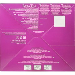 Чай Beta Tea Фьюжн Фруктовый микс черный 1,5гx100пак Чай Beta Tea Фьюжн Фруктовый микс черный 1,5гx100пак - фото 3