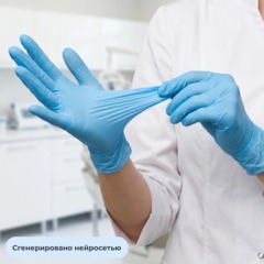 Перчатки нитрил., н/с, н/о, CP Basic (XS) голубые 3гр. 50 пар/уп - фото 2