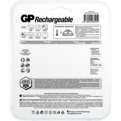 Зарядное устройство GP 270AAHC/CPB-2CR4, 4 слота + 4 акк. 2700 mAh - фото 3