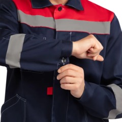 Костюм лет муж (куртка, пк) л20 син/крас 144-148/182-188 (Арсенал-СП) - фото 10