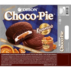 Пирожное Сhoco Pie Dark Caramel в глазури, 360г Пирожное Сhoco Pie Dark Caramel в глазури, 360г - фото 2
