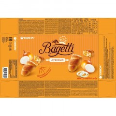 Печенье MR. BAGETTI ONION затяжное, 60г Печенье MR. BAGETTI ONION затяжное, 60г - фото 2