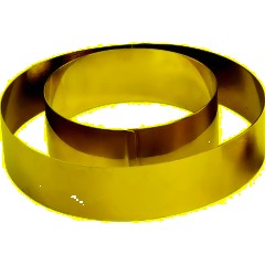 Форма для выпечки кондитерская Круг d 10см h 6см, s/s CRR15