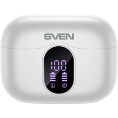 Наушники Sven E-310B, белый, Bluetooth, TWS, ANC, ENC - фото 4