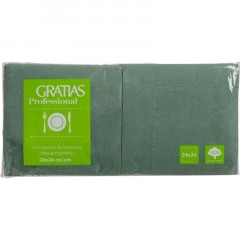 Салфетки бумажные Gratias 2сл 24х24 зеленые 250 шт/уп Салфетки бумажные Gratias 2сл 24х24 зеленые 250 шт/уп - фото 6