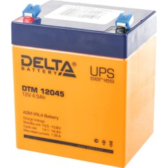 Батарея для ИБП Delta DTM 12045 12В/4.5, F1 (90x70x101мм) - фото 2