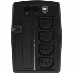 ИБП Ippon Back Power Pro II 600 360Вт/600ВА, 4xC13 черный(1030300) - фото 2