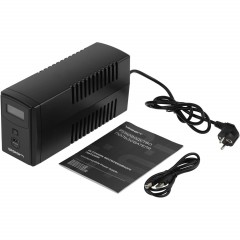 ИБП Ippon Back Power Pro II 600 360Вт/600ВА, 4xC13 черный(1030300) - фото 3